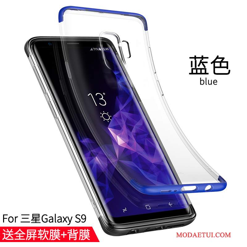 Futerał Samsung Galaxy S9 Miękki Tendencja Anti-fall, Etui Samsung Galaxy S9 Silikonowe Czerwony Cienkie