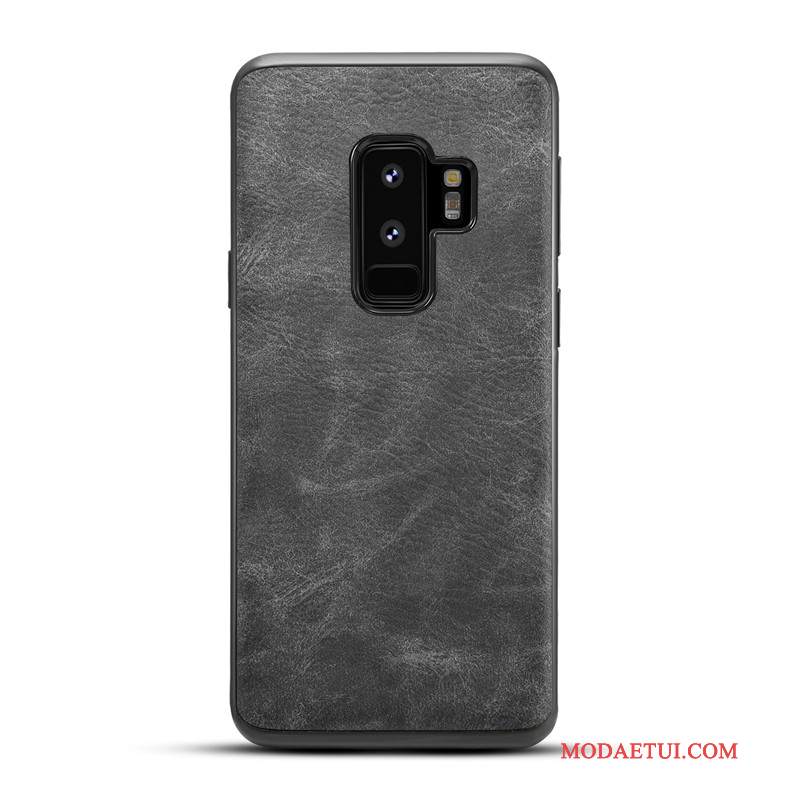 Futerał Samsung Galaxy S9+ Ochraniacz Anti-fall Jasny, Etui Samsung Galaxy S9+ Skóra Wzórna Telefon