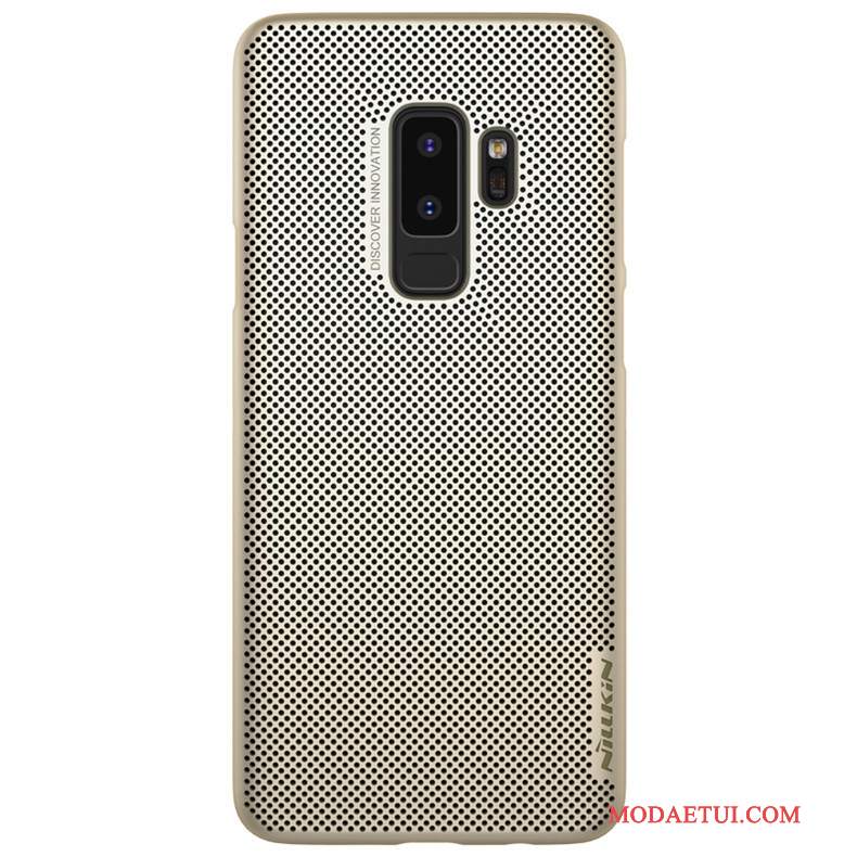 Futerał Samsung Galaxy S9+ Ochraniacz Czerwony Chłodzenie, Etui Samsung Galaxy S9+ Złoto Oddychające