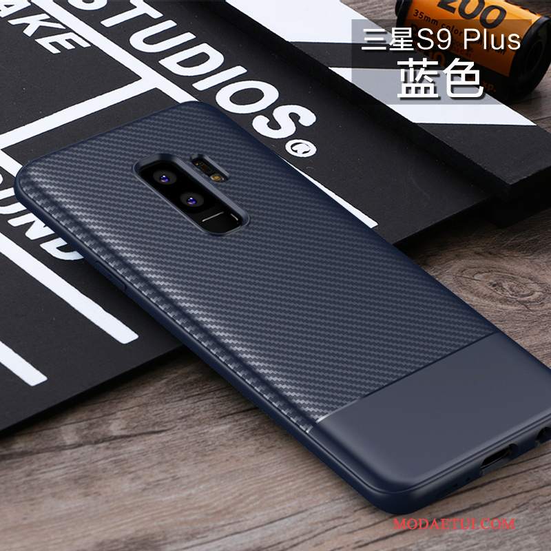 Futerał Samsung Galaxy S9+ Ochraniacz Na Telefon Anti-fall, Etui Samsung Galaxy S9+ Miękki Czerwony