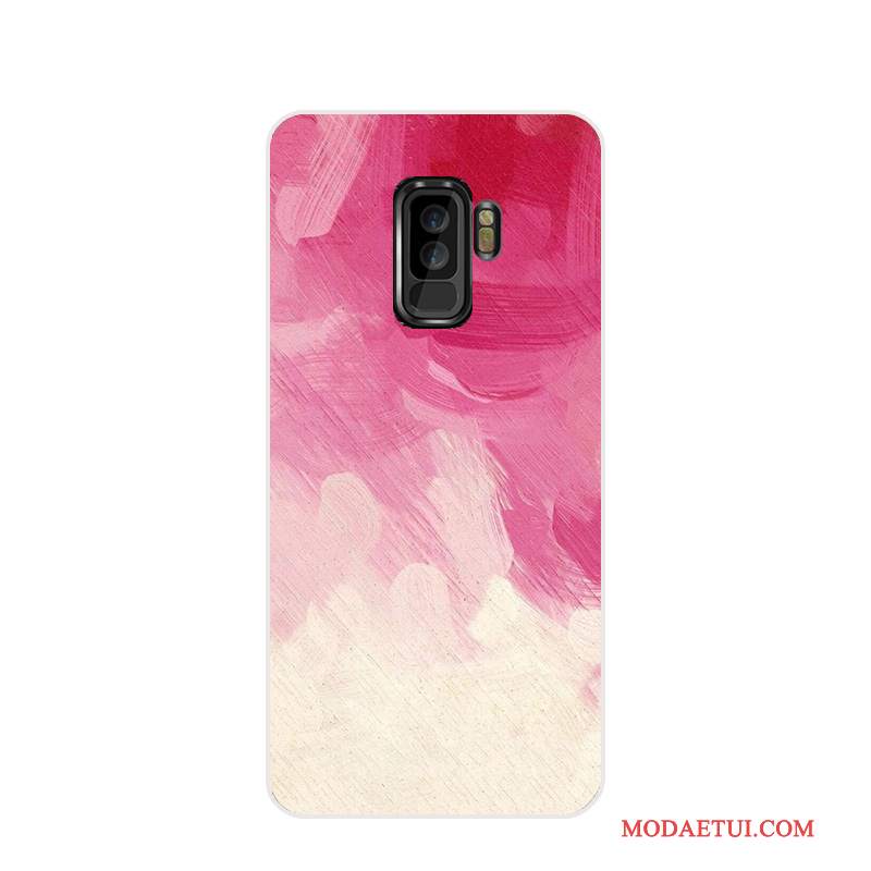 Futerał Samsung Galaxy S9+ Ochraniacz Szaryna Telefon, Etui Samsung Galaxy S9+ Czerwony Cienkie