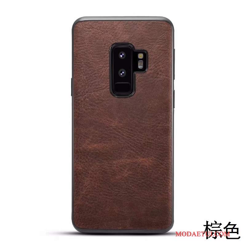 Futerał Samsung Galaxy S9+ Ochraniacz Wzór Niebieski, Etui Samsung Galaxy S9+ Torby Czyste