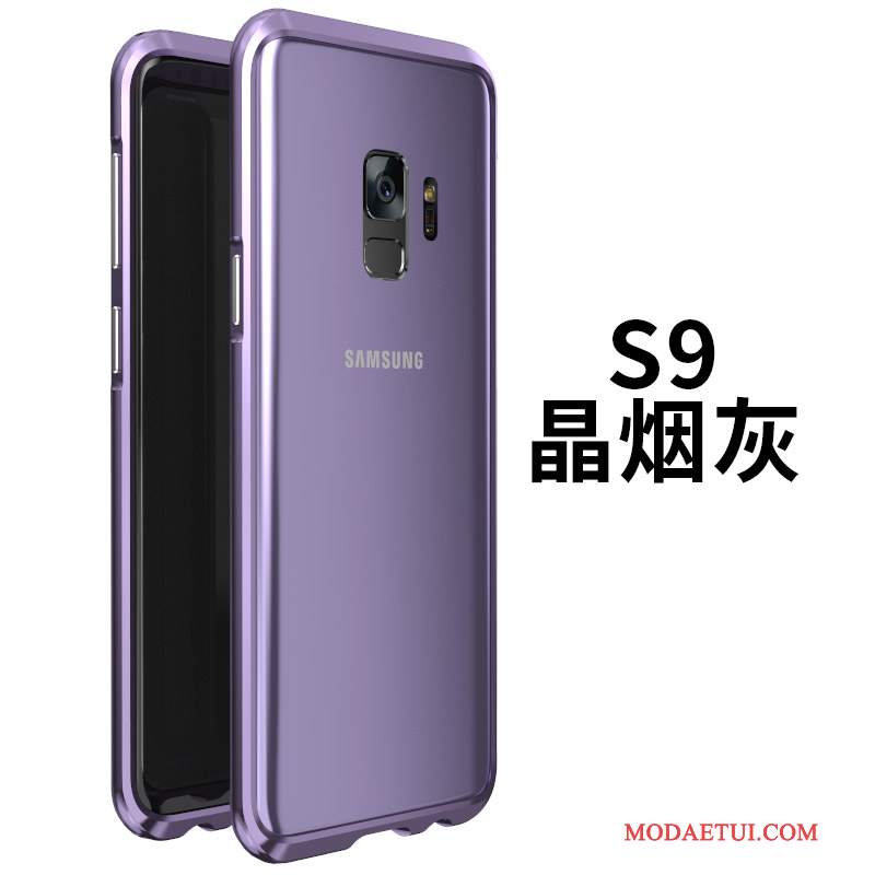 Futerał Samsung Galaxy S9 Ochraniacz Złoto Szkło, Etui Samsung Galaxy S9 Torby Granicana Telefon