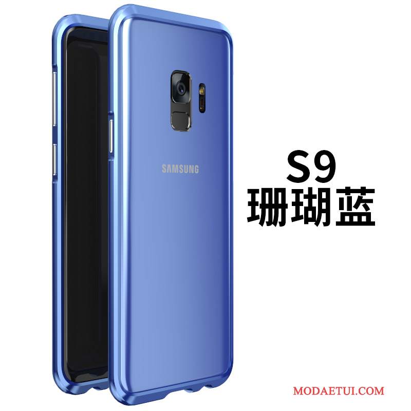 Futerał Samsung Galaxy S9 Ochraniacz Złoto Szkło, Etui Samsung Galaxy S9 Torby Granicana Telefon