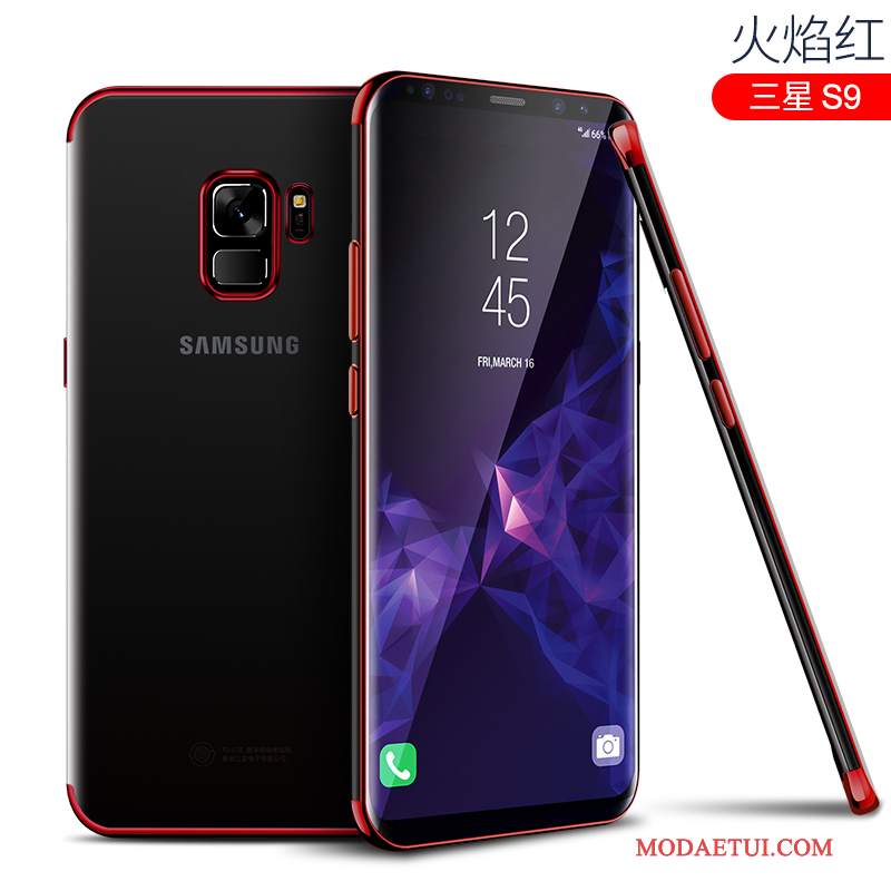 Futerał Samsung Galaxy S9 Silikonowe Osobowość Anti-fall, Etui Samsung Galaxy S9 Torby Proste Przezroczysty