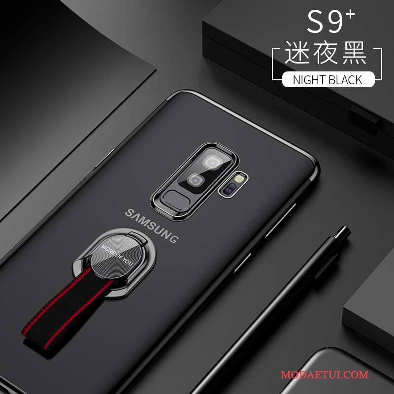 Futerał Samsung Galaxy S9+ Silikonowe Przezroczysty Purpurowy, Etui Samsung Galaxy S9+ Torby Tendencja Cienkie