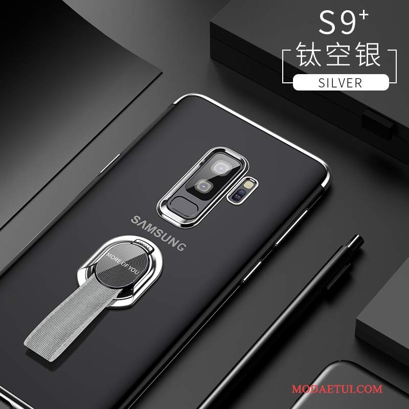 Futerał Samsung Galaxy S9+ Silikonowe Przezroczysty Purpurowy, Etui Samsung Galaxy S9+ Torby Tendencja Cienkie