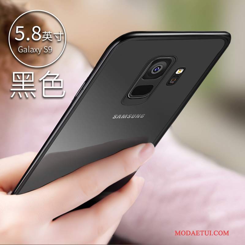 Futerał Samsung Galaxy S9 Silikonowe Przezroczystyna Telefon, Etui Samsung Galaxy S9 Ochraniacz Anti-fall Czarny