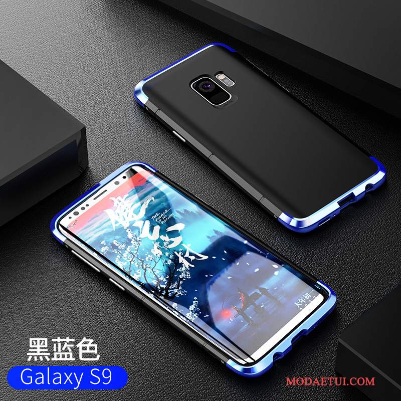 Futerał Samsung Galaxy S9 Torby Ciemno Niebieskina Telefon, Etui Samsung Galaxy S9 Kreatywne Modna Marka Osobowość