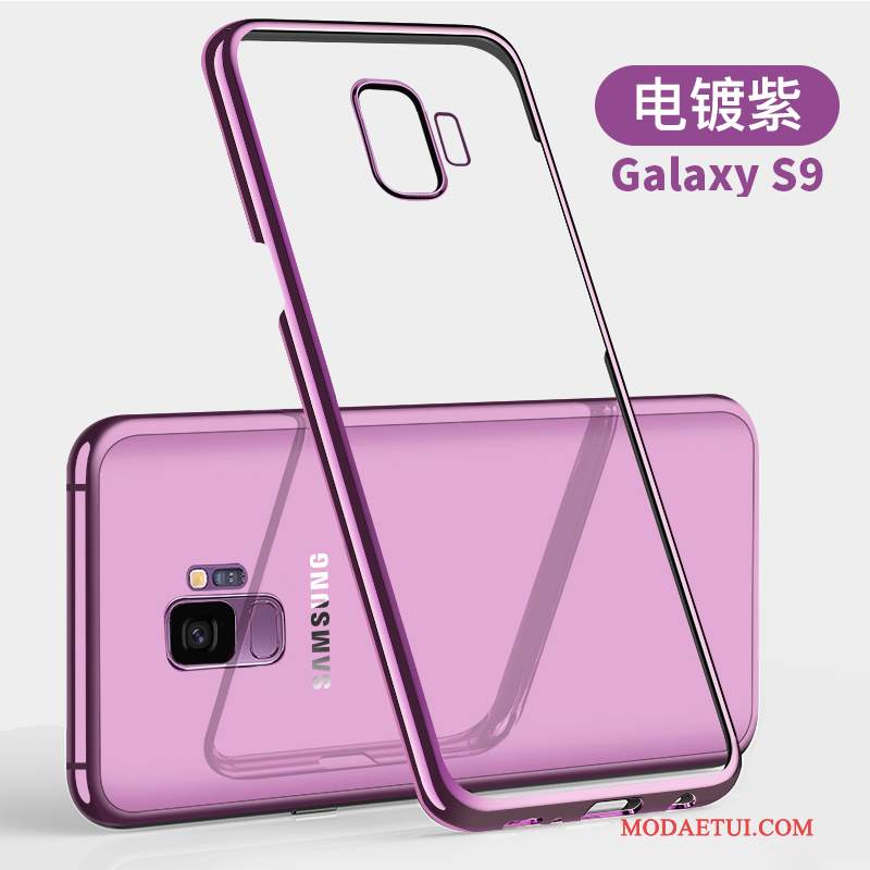 Futerał Samsung Galaxy S9 Torby Niebieskina Telefon, Etui Samsung Galaxy S9 Ochraniacz Cienkie Anti-fall