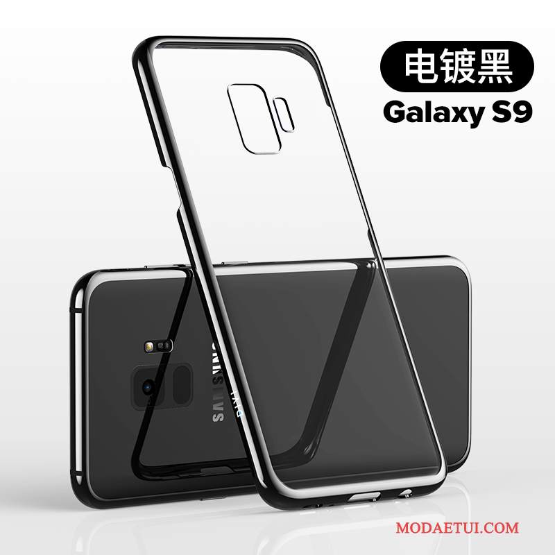 Futerał Samsung Galaxy S9 Torby Przezroczystyna Telefon, Etui Samsung Galaxy S9 Ochraniacz Purpurowy Cienkie