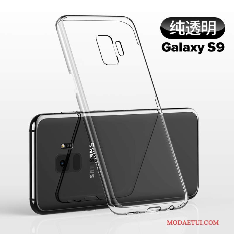 Futerał Samsung Galaxy S9 Torby Przezroczystyna Telefon, Etui Samsung Galaxy S9 Ochraniacz Purpurowy Cienkie