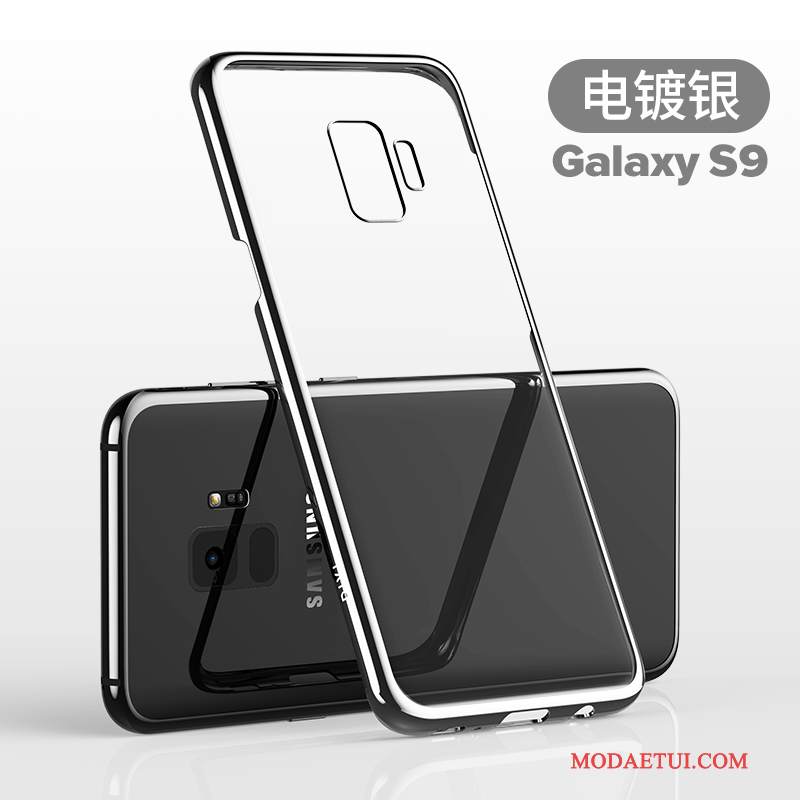 Futerał Samsung Galaxy S9 Torby Przezroczystyna Telefon, Etui Samsung Galaxy S9 Ochraniacz Purpurowy Cienkie