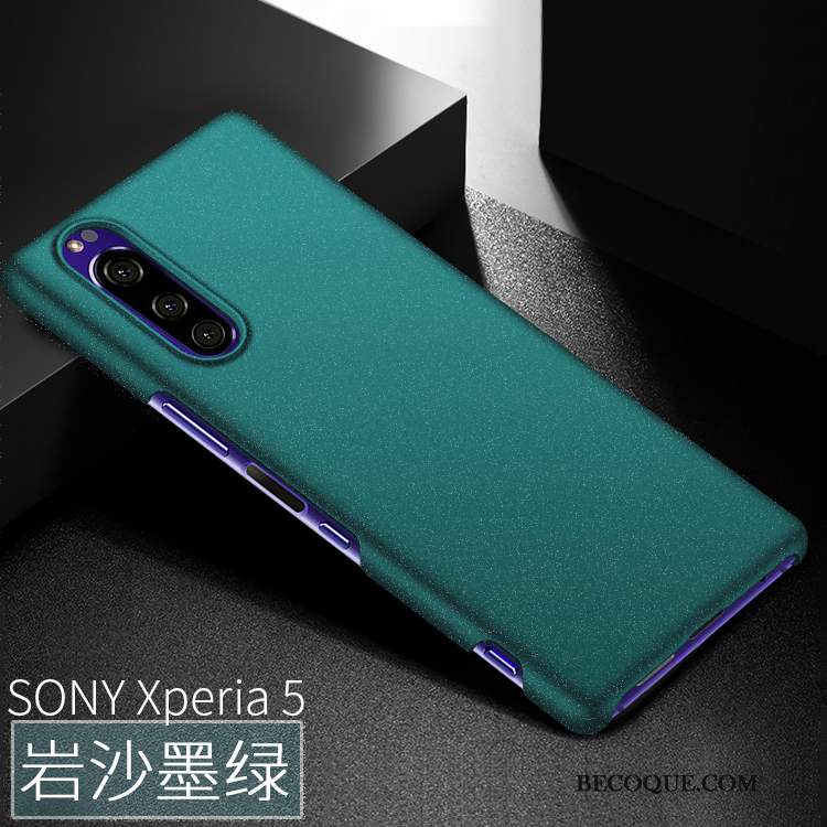 Futerał Sony Xperia 5 Ochraniacz Nubukuna Telefon, Etui Sony Xperia 5 Anti-fall Trudno