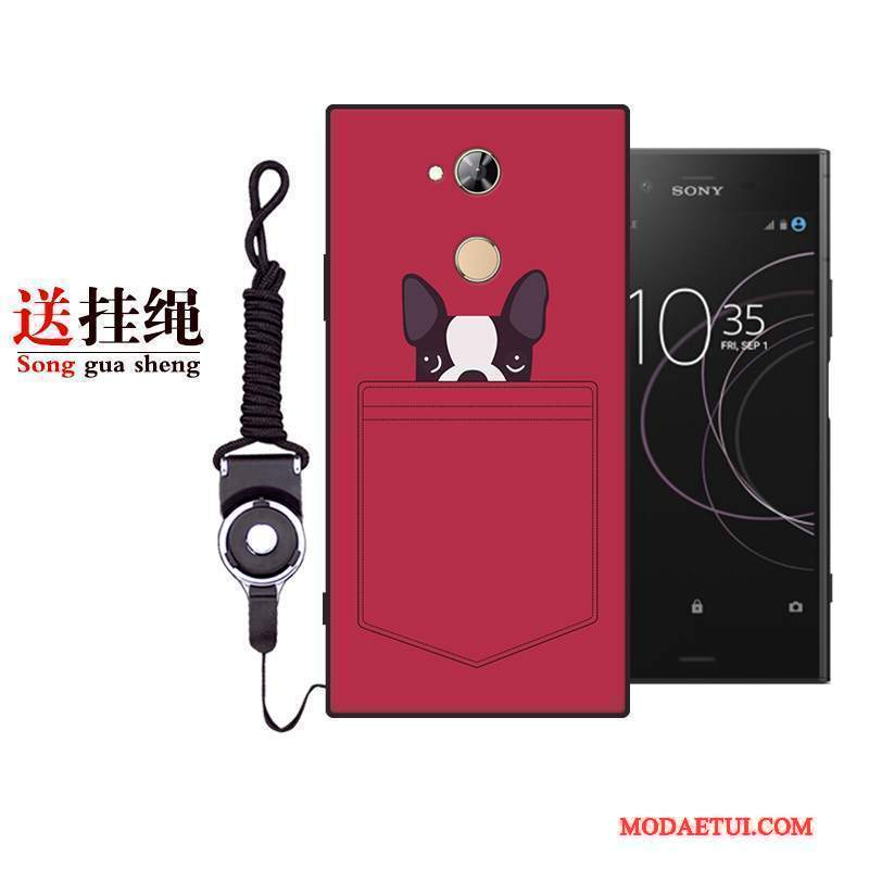 Futerał Sony Xperia L2 Ochraniacz Osobowość Czerwony, Etui Sony Xperia L2 Silikonowe Anti-fallna Telefon