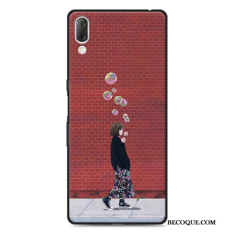Futerał Sony Xperia L3 Miękki Świeżyna Telefon, Etui Sony Xperia L3 Silikonowe Niebieski Odporny Na Zarysowania