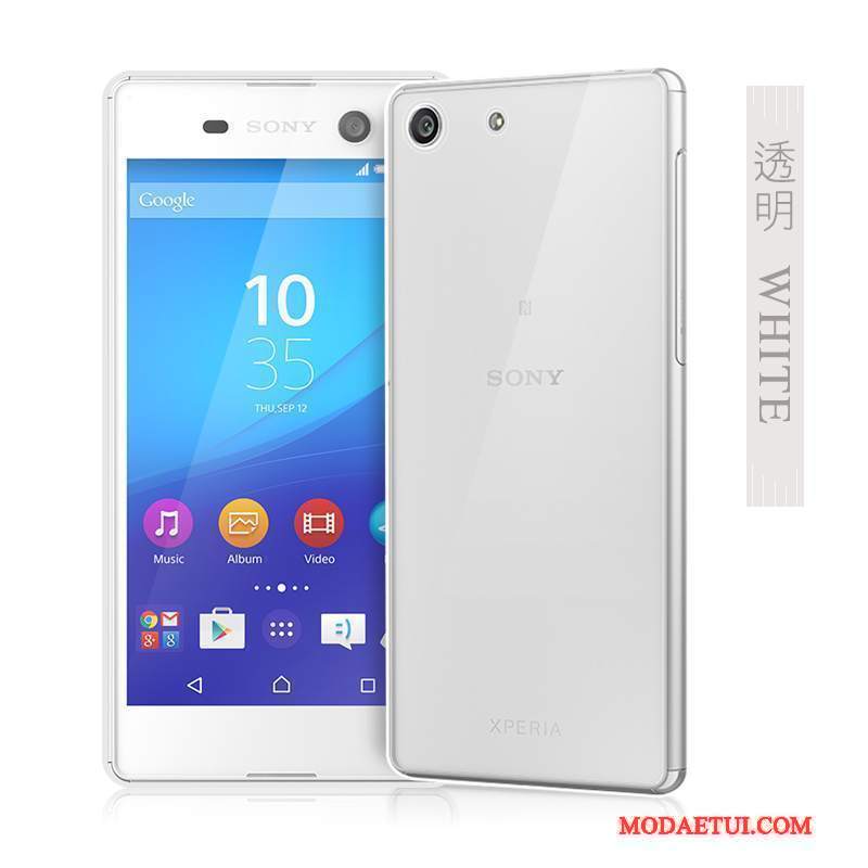 Futerał Sony Xperia M5 Dual Ochraniacz Duży Cienka, Etui Sony Xperia M5 Dual Miękki Na Telefon Różowe