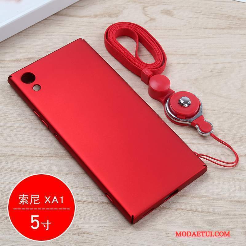 Futerał Sony Xperia Xa1 Ochraniacz Wiszące Ozdoby Czerwony, Etui Sony Xperia Xa1 Na Telefon