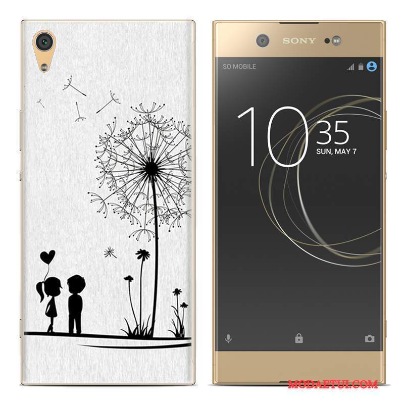 Futerał Sony Xperia Xa1 Plus Kreatywne Na Telefon Czerwony, Etui Sony Xperia Xa1 Plus Kolor