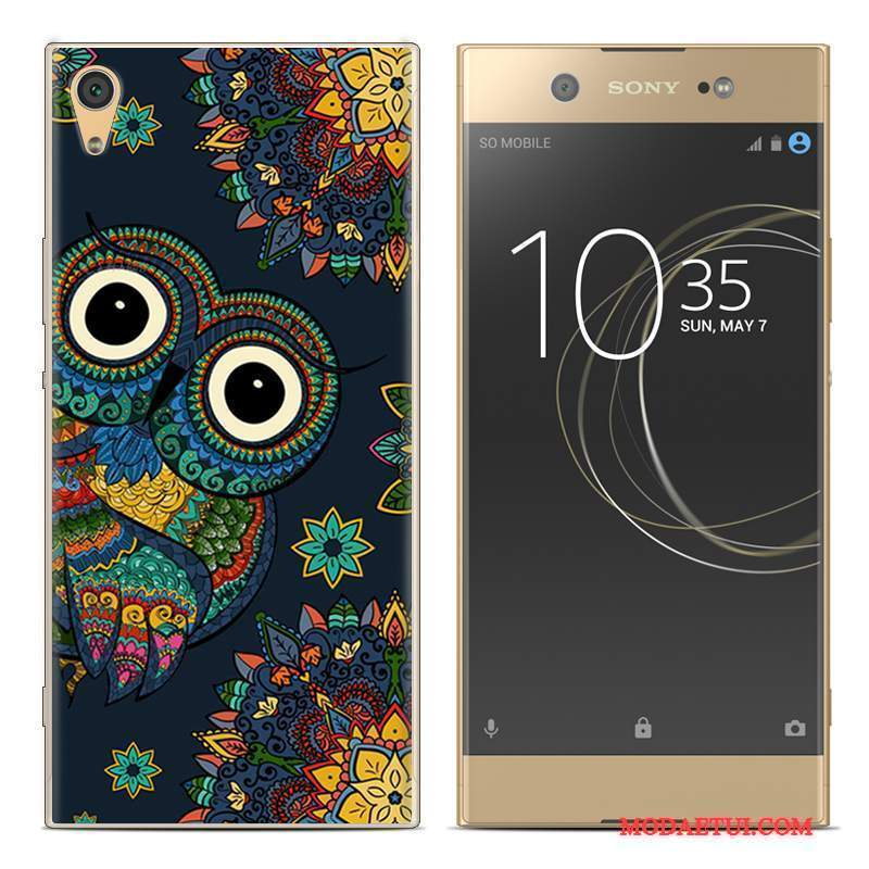 Futerał Sony Xperia Xa1 Plus Kreatywne Na Telefon Czerwony, Etui Sony Xperia Xa1 Plus Kolor