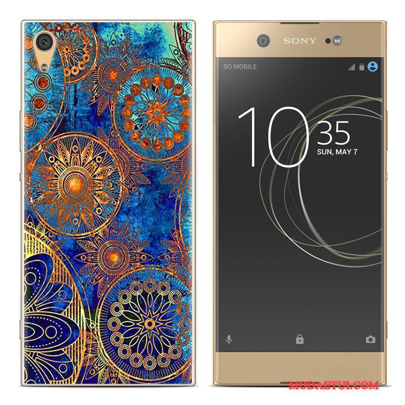 Futerał Sony Xperia Xa1 Plus Kreatywne Na Telefon Czerwony, Etui Sony Xperia Xa1 Plus Kolor