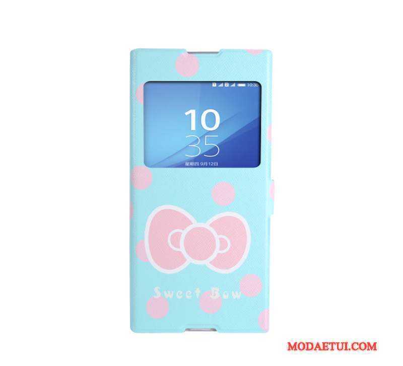Futerał Sony Xperia Xa1 Ultra Miękki Niebieski Klejnoty, Etui Sony Xperia Xa1 Ultra Ochraniacz Tendencjana Telefon