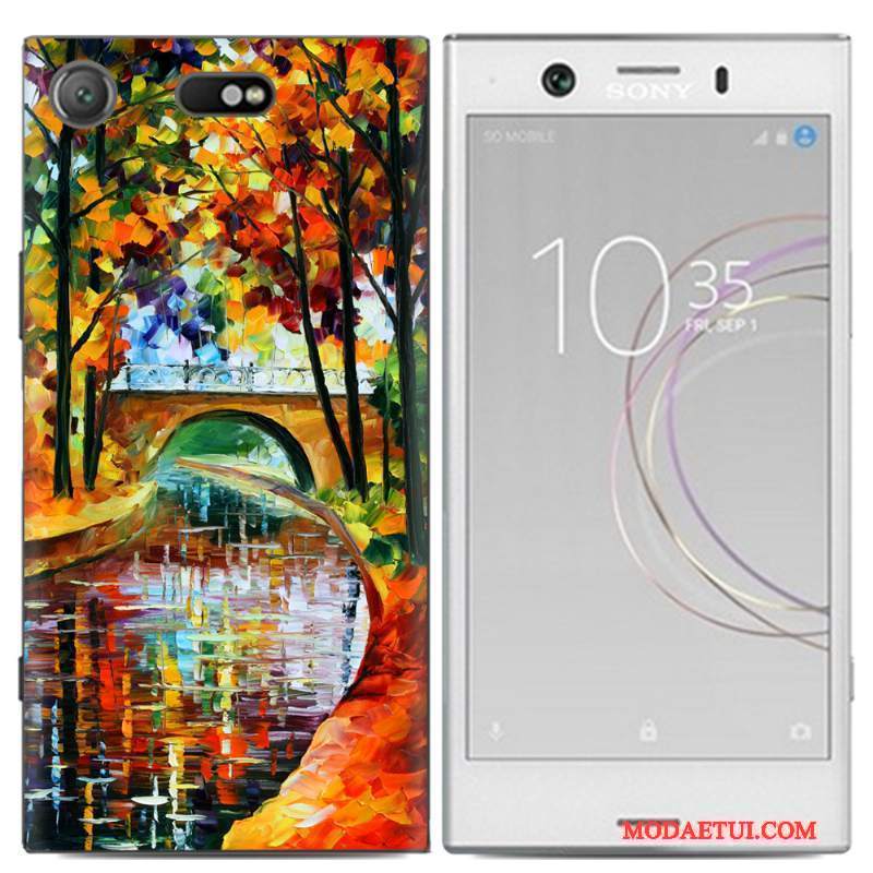 Futerał Sony Xperia Xz1 Compact Kreatywne Anti-fallna Telefon, Etui Sony Xperia Xz1 Compact Kolor Osobowość Tendencja