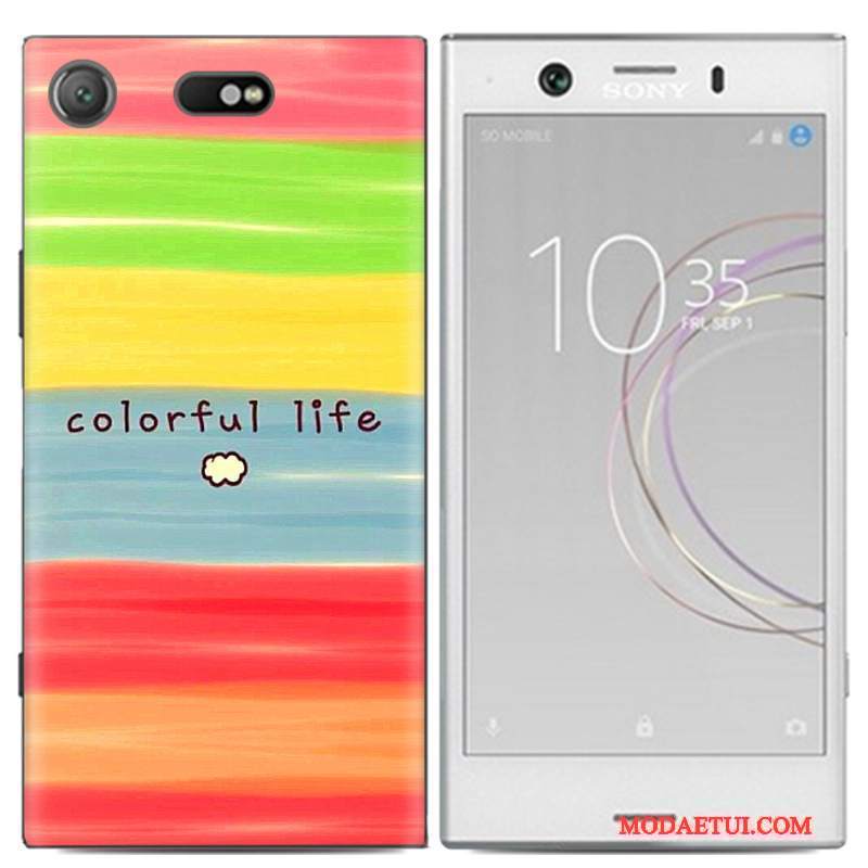 Futerał Sony Xperia Xz1 Compact Kreatywne Anti-fallna Telefon, Etui Sony Xperia Xz1 Compact Kolor Osobowość Tendencja