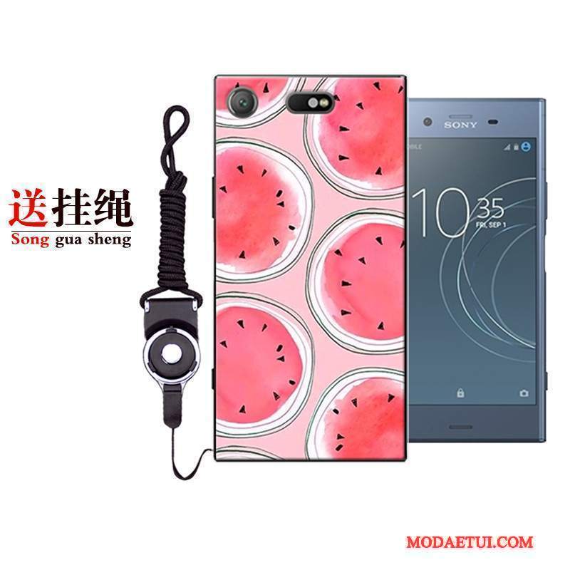 Futerał Sony Xperia Xz1 Compact Torby Czerwony Osobowość, Etui Sony Xperia Xz1 Compact Silikonowe Tendencjana Telefon