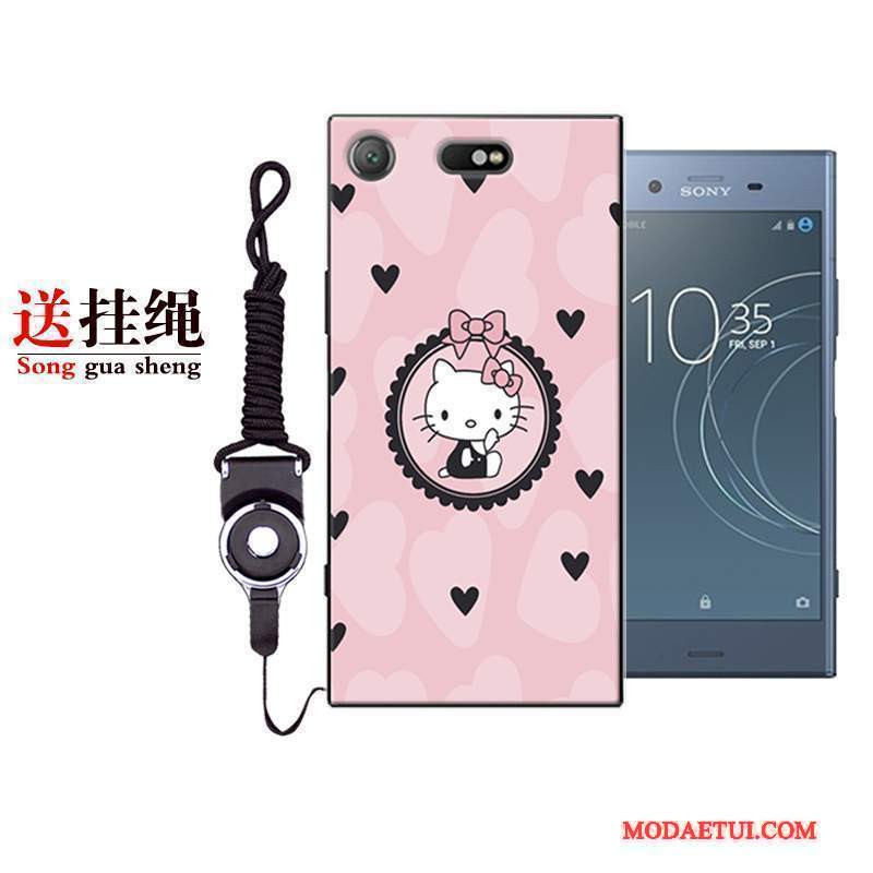 Futerał Sony Xperia Xz1 Compact Torby Czerwony Osobowość, Etui Sony Xperia Xz1 Compact Silikonowe Tendencjana Telefon