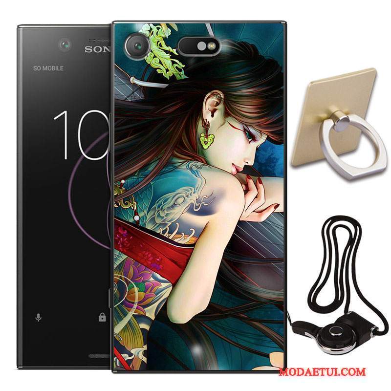 Futerał Sony Xperia Xz1 Torby Niebieskina Telefon, Etui Sony Xperia Xz1 Ochraniacz Anti-fall Osobowość