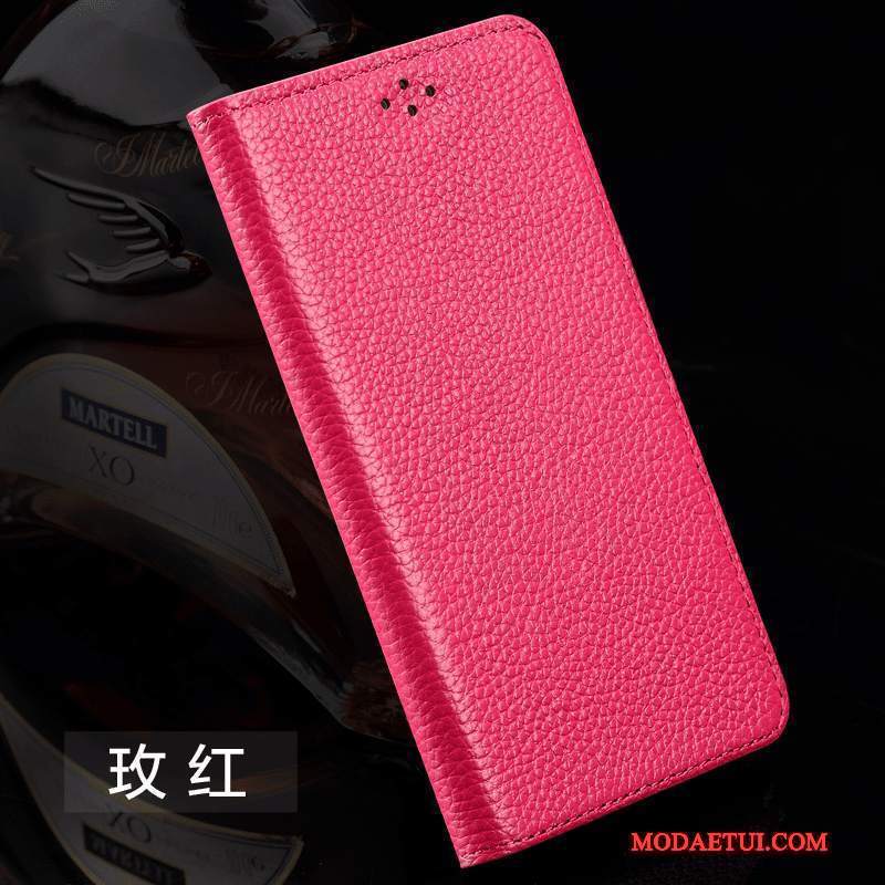 Futerał Sony Xperia Z2 Ochraniacz Na Telefon Anti-fall, Etui Sony Xperia Z2 Skóra Różowe