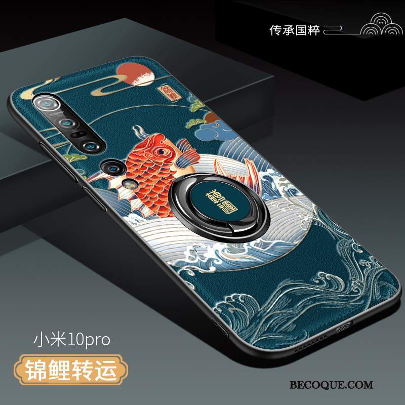 Futerał Xiaomi Mi 10 Pro Miękki Anti-fall Osobowość, Etui Xiaomi Mi 10 Pro Torby Mały Magnetyzm