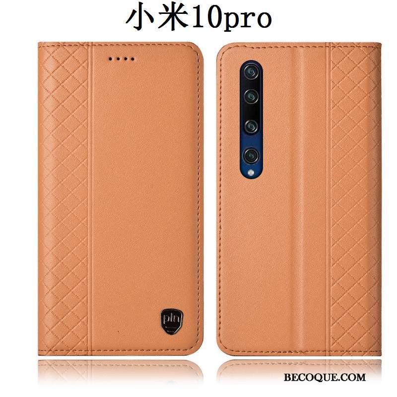 Futerał Xiaomi Mi 10 Pro Ochraniacz Małyna Telefon, Etui Xiaomi Mi 10 Pro Pokrowce Anti-fall Żółty