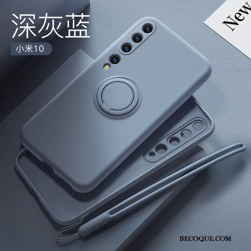 Futerał Xiaomi Mi 10 Wspornik Mały Ring, Etui Xiaomi Mi 10 Torby Na Telefon Anti-fall