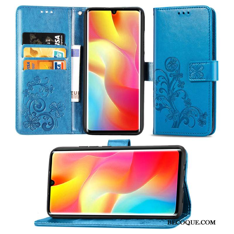 Futerał Xiaomi Mi Note 10 Lite Skóra Na Telefon Mały, Etui Xiaomi Mi Note 10 Lite Pokrowce Młodzież Szczęśliwy