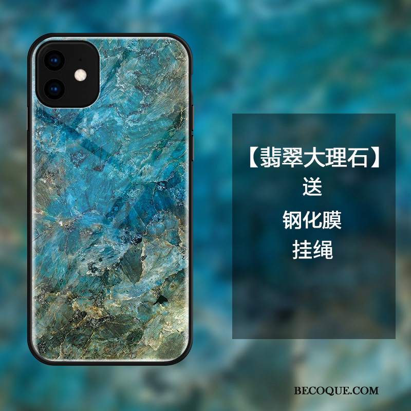 Futerał iPhone 11 Moda Na Telefon Niebieski, Etui iPhone 11 Luksusowy Wiszące Ozdoby Duży