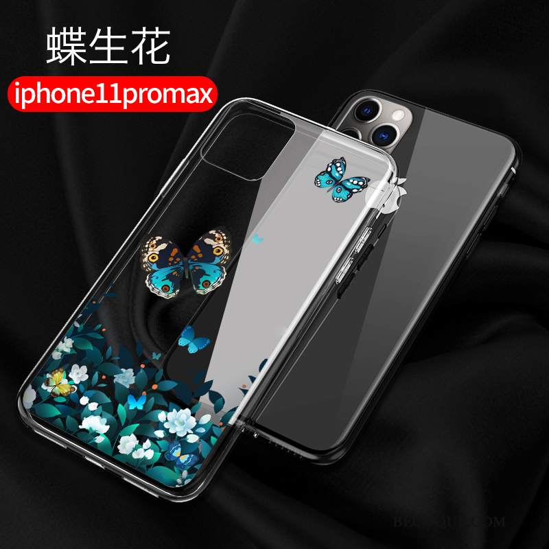 Futerał iPhone 11 Pro Max Kreatywne Wysoki Koniec Osobowość, Etui iPhone 11 Pro Max Anti-fall Przezroczysty