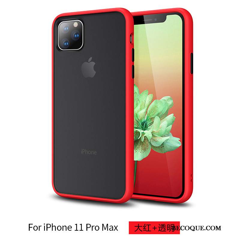 Futerał iPhone 11 Pro Max Miękki Czerwony Netto Nubuku, Etui iPhone 11 Pro Max Torby Modna Marka Niebieski