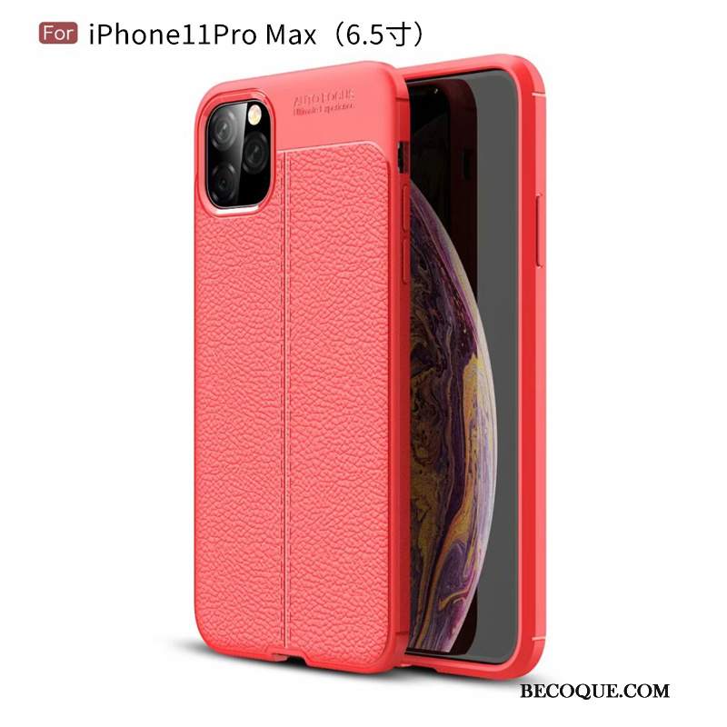 Futerał iPhone 11 Pro Max Ochraniacz Anti-fall Nubuku, Etui iPhone 11 Pro Max Miękki Tendencjana Telefon