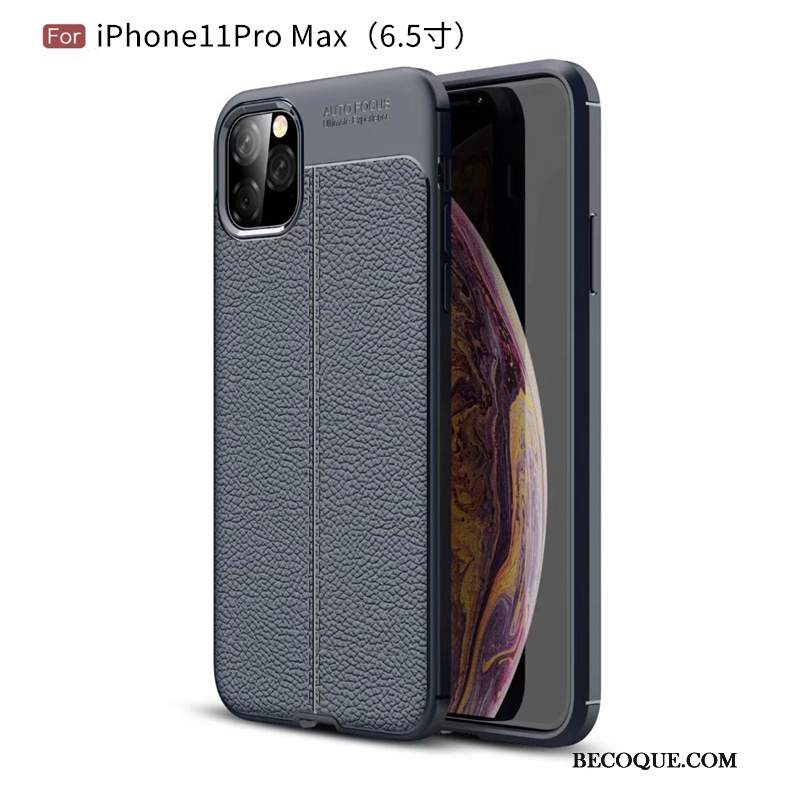 Futerał iPhone 11 Pro Max Ochraniacz Anti-fall Nubuku, Etui iPhone 11 Pro Max Miękki Tendencjana Telefon