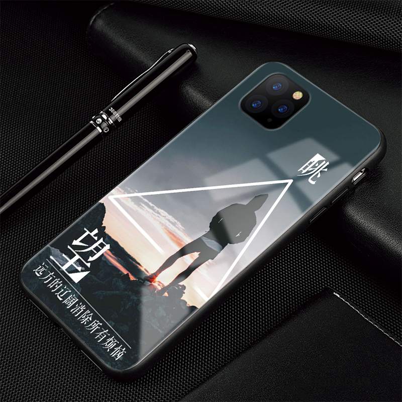 Futerał iPhone 11 Pro Max Ochraniacz Na Telefon Anti-fall, Etui iPhone 11 Pro Max Torby Proste Sceneria