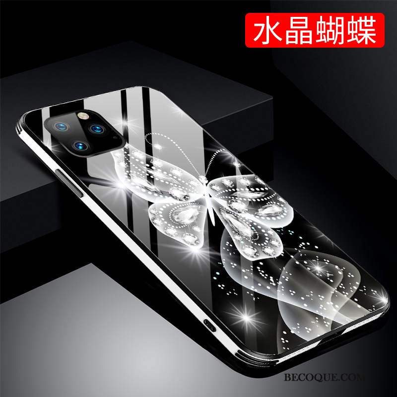 Futerał iPhone 11 Pro Moda Chiński Styl Modna Marka, Etui iPhone 11 Pro Kreatywne Cienkie Niebieski