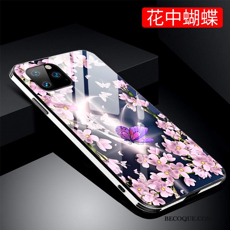 Futerał iPhone 11 Pro Moda Chiński Styl Modna Marka, Etui iPhone 11 Pro Kreatywne Cienkie Niebieski