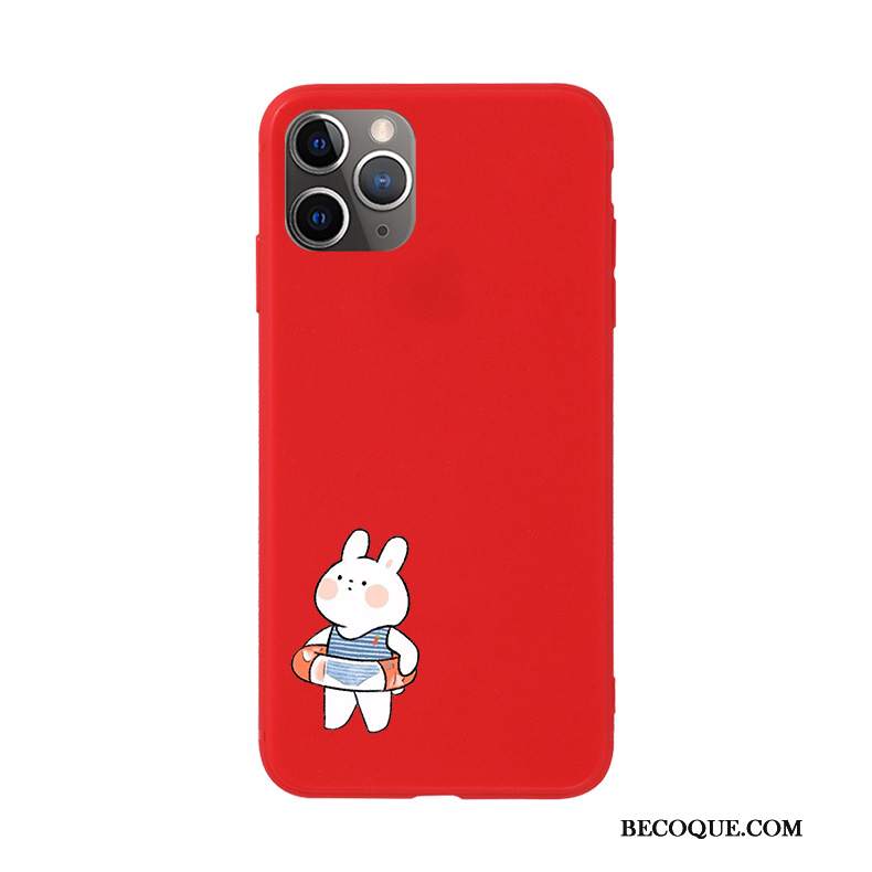 Futerał iPhone 11 Pro Silikonowe Bunnyna Telefon, Etui iPhone 11 Pro Miękki Niebieski Zakochani