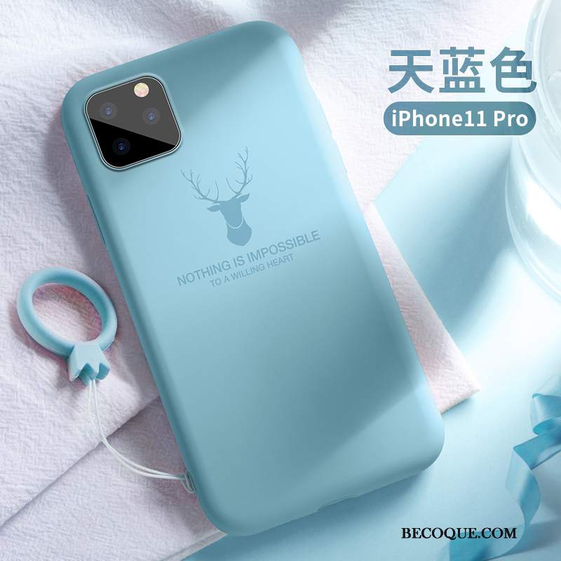 Futerał iPhone 11 Pro Silikonowe Nowyna Telefon, Etui iPhone 11 Pro Ochraniacz Zielony Modna Marka