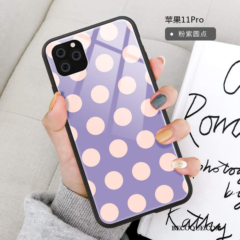 Futerał iPhone 11 Pro Torby Lustrona Telefon, Etui iPhone 11 Pro Ochraniacz Modna Marka Szkło