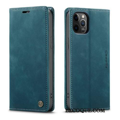 Futerał iPhone 12 Pro Vintage Biznes Anti-fall, Etui iPhone 12 Pro Torby Kartana Telefon