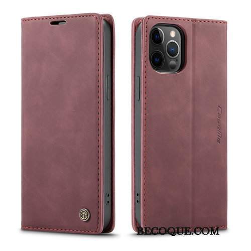 Futerał iPhone 12 Pro Vintage Biznes Anti-fall, Etui iPhone 12 Pro Torby Kartana Telefon