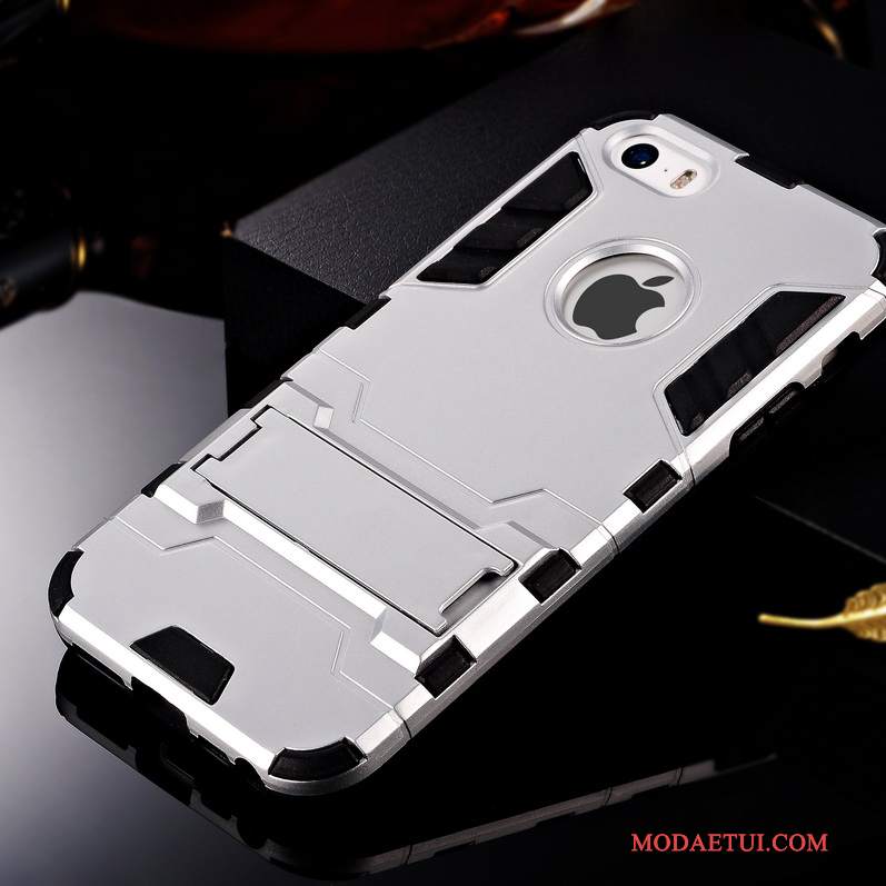 Futerał iPhone 5/5s Ochraniacz Tendencja Czerwony, Etui iPhone 5/5s Miękki Anti-fallna Telefon